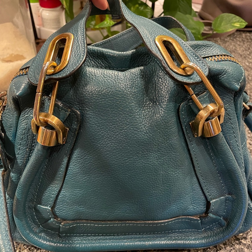 SOLD- Chloe Calfskin Paraty handbag